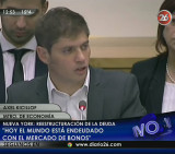 Reestructuración de la deuda - Axel Kicillof (Canal 26)