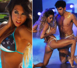 Cinthia Fernández en Bailando por un Sueño
