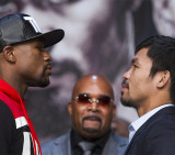Mayweather y Pacquiao (Reuters)