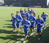 Entrenamiento de Boca