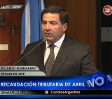Echegaray, recaudación de abril 2015