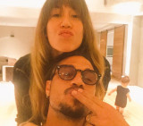 Jimena Barón y Daniel Osvaldo (Twitter)