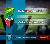 Torneo Julio Grondona - Defensa y Justicia vs. Colón