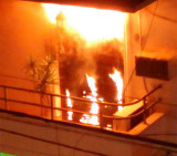 Incendio en un departamento