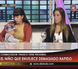 Franco, el niño que envejece rápido (Canal 26)