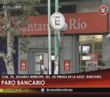 Paro Bancario 12 de Mayo - Eduardo Berrospe (Canal 26)