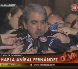 Conferencia de Anibal Fernandez (Canal 26)
