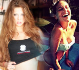 Marian Farjat y Romina Malaspina