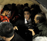 Libertadores 2015 - Incidentes en Boca vs. River - Gallardo (DyN)