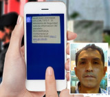 Taxista violador - Mensaje de texto