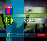 Torneo Julio Grondona - Tigre vs. Aldosivi