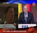 Bilardo sobre escándalo de FIFA (Canal 26)