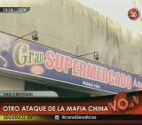 Ataque de la mafia China a supermercado
