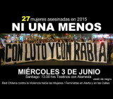 Ni una menos en Chile (Twitter)