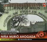 Niña murio ahogada (Canal 26)