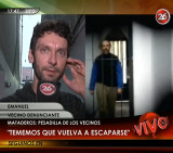 Vecino violento en Mataderos - Emanuel - Vecino damnificado - Parte 1