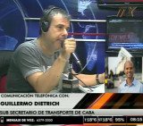 Guillermo Dietrich habló con Ari Paluch en Radio Latina 