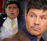 Marcelo Tinelli contra Maradona