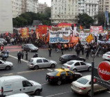 Marcha en el obelisco (Twitter)