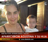 Encontraron a  Agustina Smith y su hija