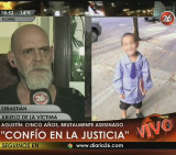 Habló el abuelo del niño al que mató padrastro (Canal 26)