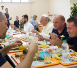 Papa Francisco - Almuerzo