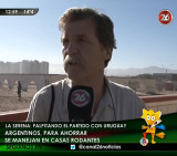 Copa América 2015 - Hinchas argentinos en Chile