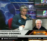 Pacho O´Donnell habló con Maxi Montenegro (Telemax)