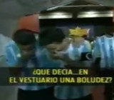 De qué se reían Messi y Di María