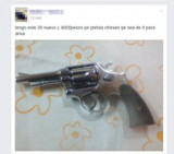 Venta de armas por facebook