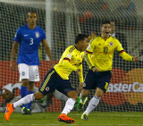 Festejo de Colombia (Reuters)