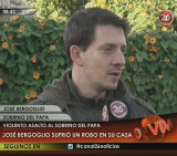 Asaltaron a José Bergoglio, el sobrino del Papa Francisco (Canal 26)