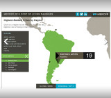 Buenos Aires - Ciudad más cara - Mapa
