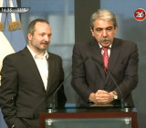 Sabbatella y Aníbal F.