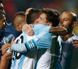 Copa America 2015 - Argentina vs. Colombia - Penal de Tevez (Rueters)