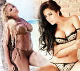 Vicky Xipolitakis y Larissa Riquelme
