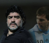 Maradona y Messi