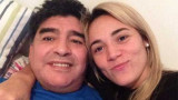 Diego Maradona y Rocío Oliva