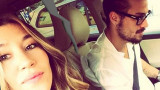 Jimena Barón y Daniel Osvaldo