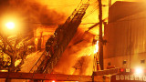 Incendio en una fábrica de pinturas en San Martín (NA)