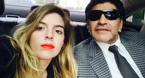 Dalma y Diego Maradona