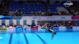 El peor salto desde trampolín
