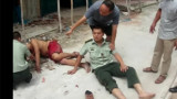 Policía detiene caída de suicida (Youtube)