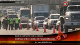 Nuevamente cortan la Panamericana - 4-8-15