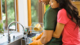Tareas domésticas pareja