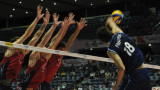 Selección de Voley contra Estados Unidos 