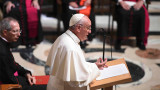 El Papa con Obispos
