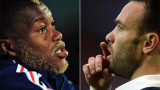 Djibril Cisse y Mathieu Valbuena