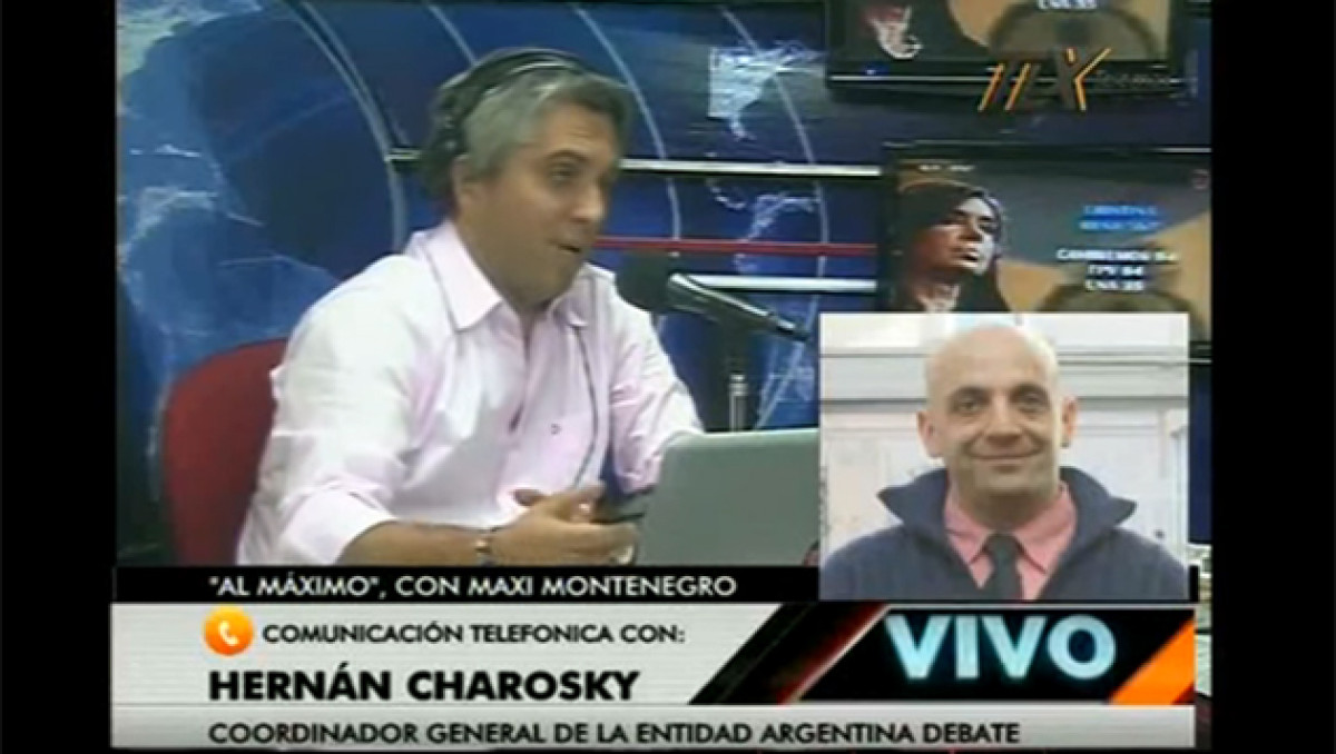 Hernan Charosky en Radio Latina