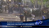Hinchas de Boca provocan incidentes